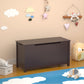 Toy Box Storage With Safety Hinged Lid