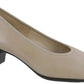 Sas - Women's Milano Crema Leather Pump Heels