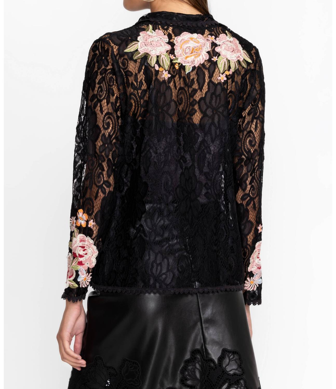 Johnny Was - Veronne Lace Blouse