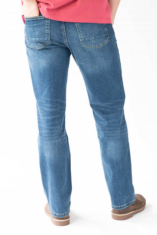 Devil-Dog - Boot Cut Straight Fit Jeans
