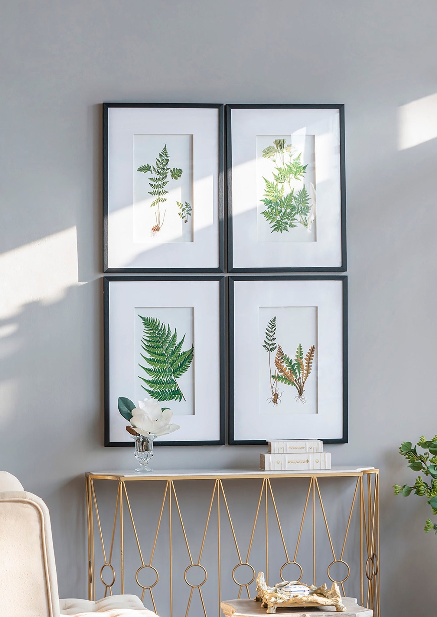 Verdant Grace™ — Elegant Fern Print Set