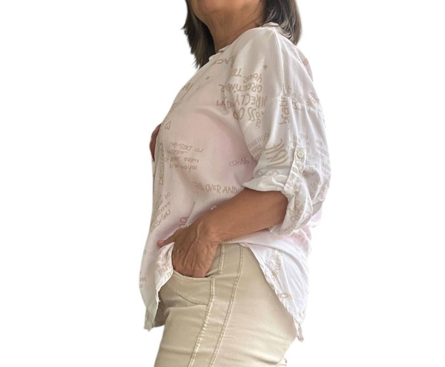 Made In Italy - Whispering Canvas Shirt