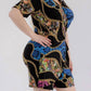 Karen T Design - Chain Print Wrap Romper