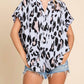 Cotton Candy - Leopard Print Top