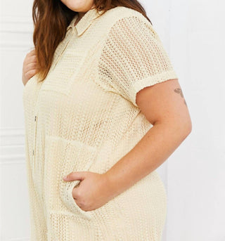 Trendsi - Heyson Ready For The Day Crochet Romper