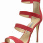 Charles David - Women's Olina Suede Leather Strappy Stiletto Heel Sandals