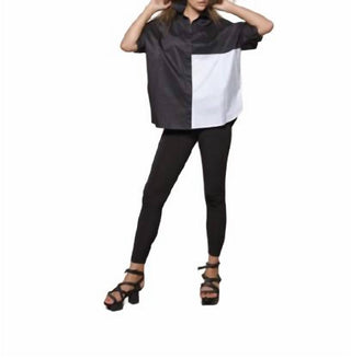 Simply Mila - 2 Tone Boxy Shirt