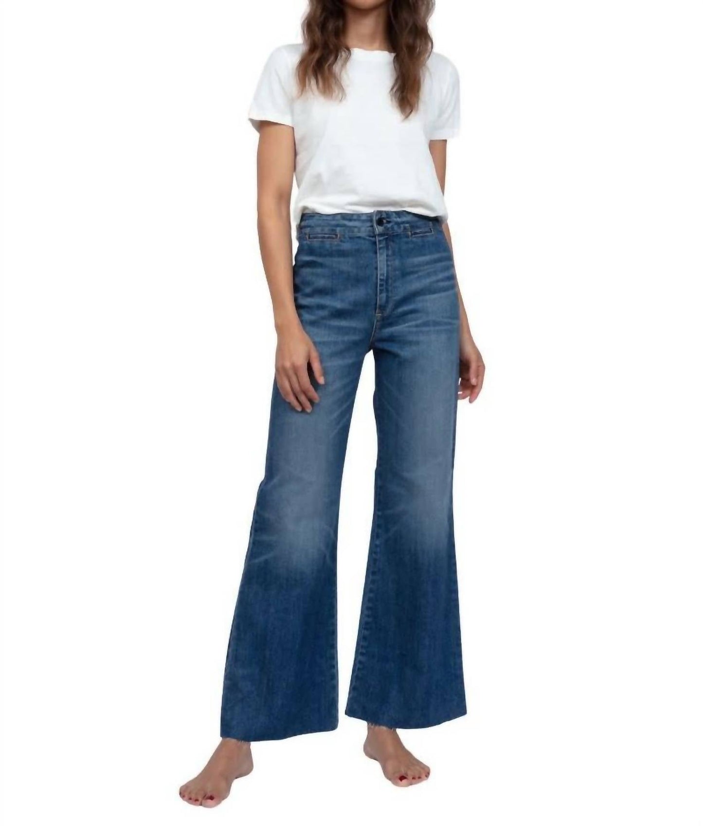 Askk Ny - Brighton Cropped Denim Jeans