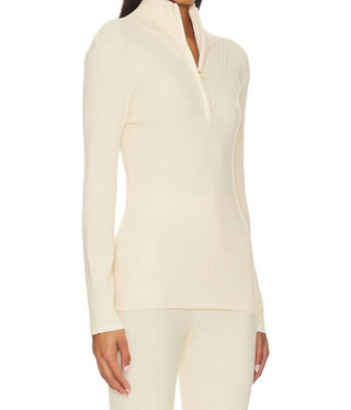 Varley - Demi Half Zip Knit Sweater