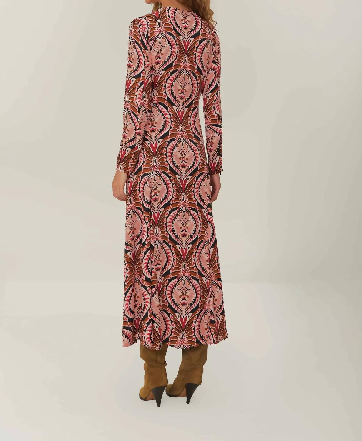 Farm Rio - Pineapple Jewelry Midi Dress