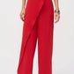 Joseph Ribkoff - Asymmetric Wrap Front Wide Leg Pants
