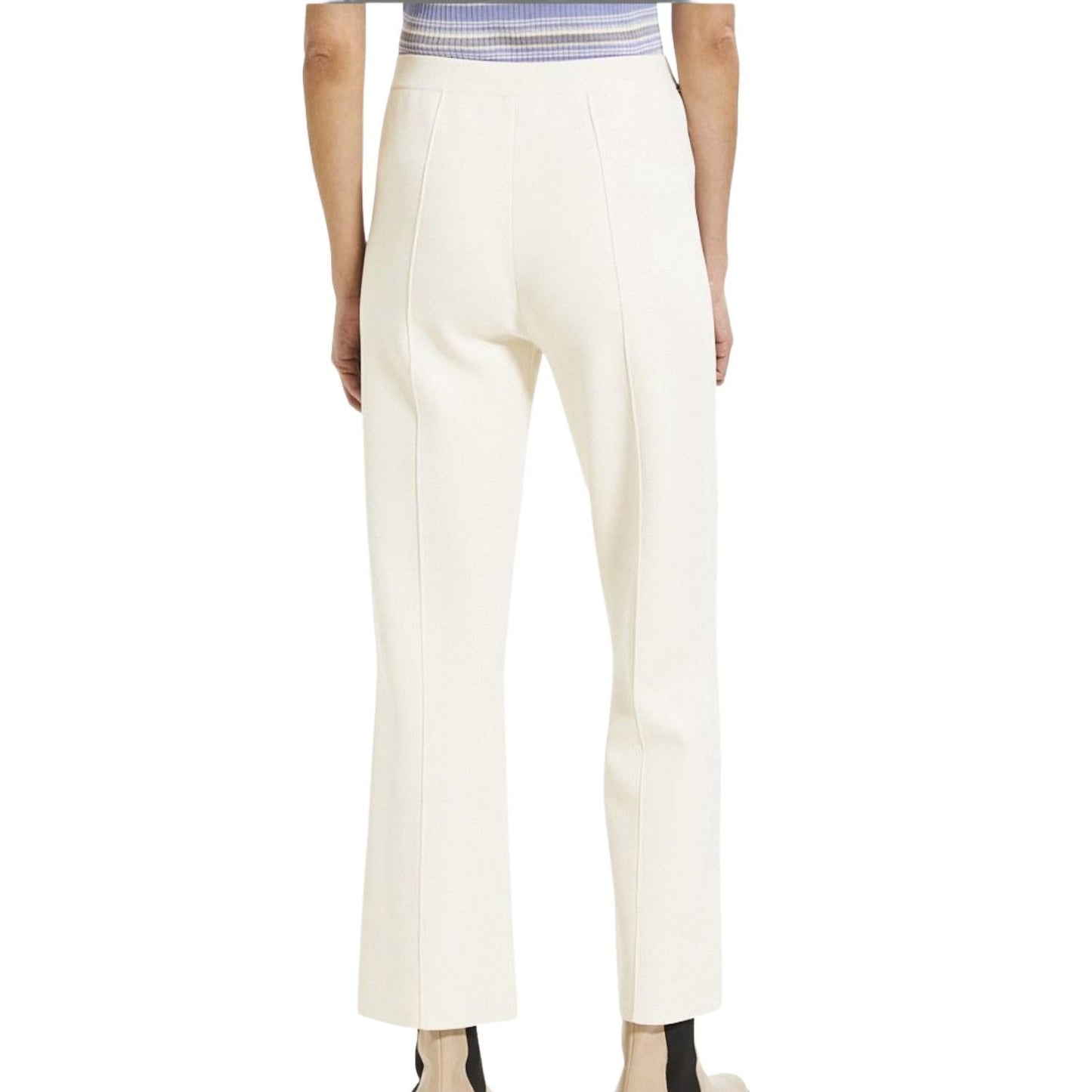 Theory - Compact Crepe Cropped Flare Pant