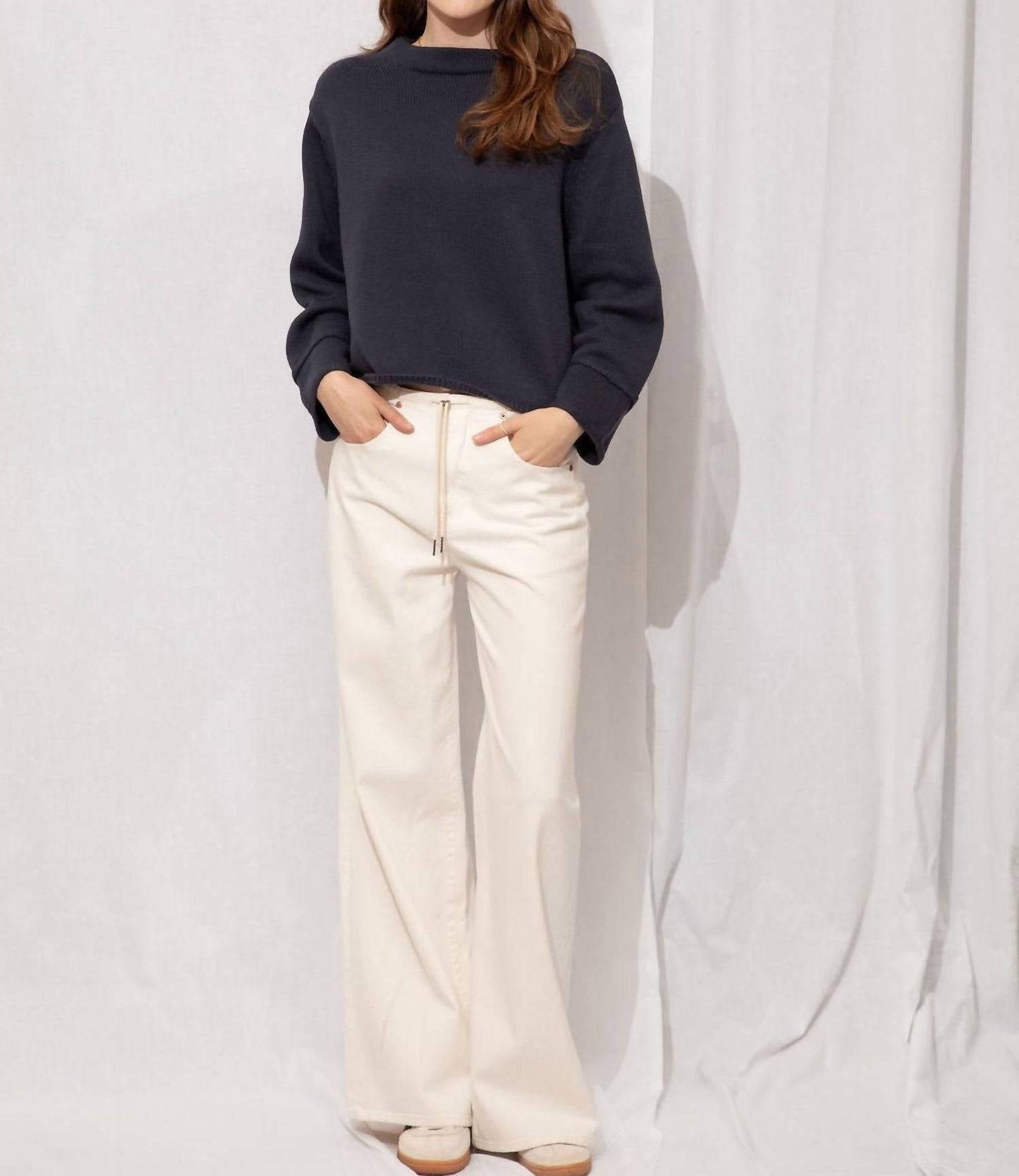 Daze - Madison Mid Rise Wide Leg Jeans