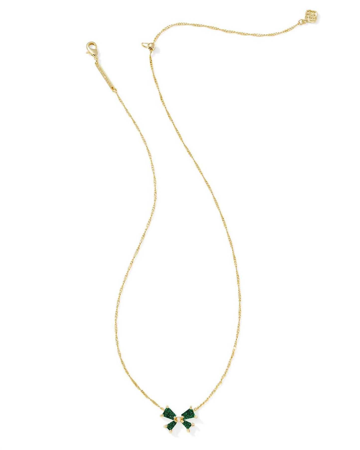 Kendra Scott - Women's Blair Bow Small Short Pendant Necklace