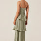 Astr - Lupin Pleated Tiered Maxi Dress