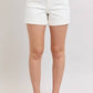 Judy Blue - High Waist Double Roll Cuff Denim Shorts