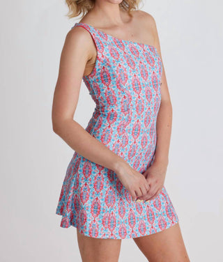 Wolven - Amalfi One Shoulder Mini Dress