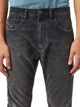 Diesel - Men's D-strukt Slim Fit Corduroy Denim/jeans
