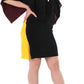 Burberry - Silk Crepe De Chine Cape Sleeve Dress