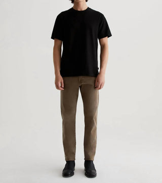 Ag Jeans - Tellis Sueded Sateen Slim Fit Pants