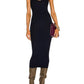 Enza Costa - Silk Knit Tank Midi Dress