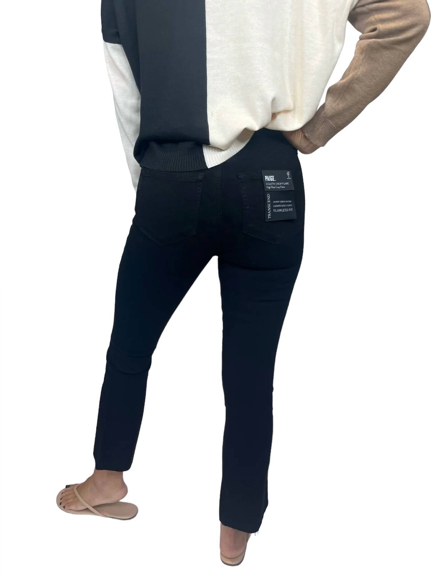 Paige - Colette Crop Flare Jeans