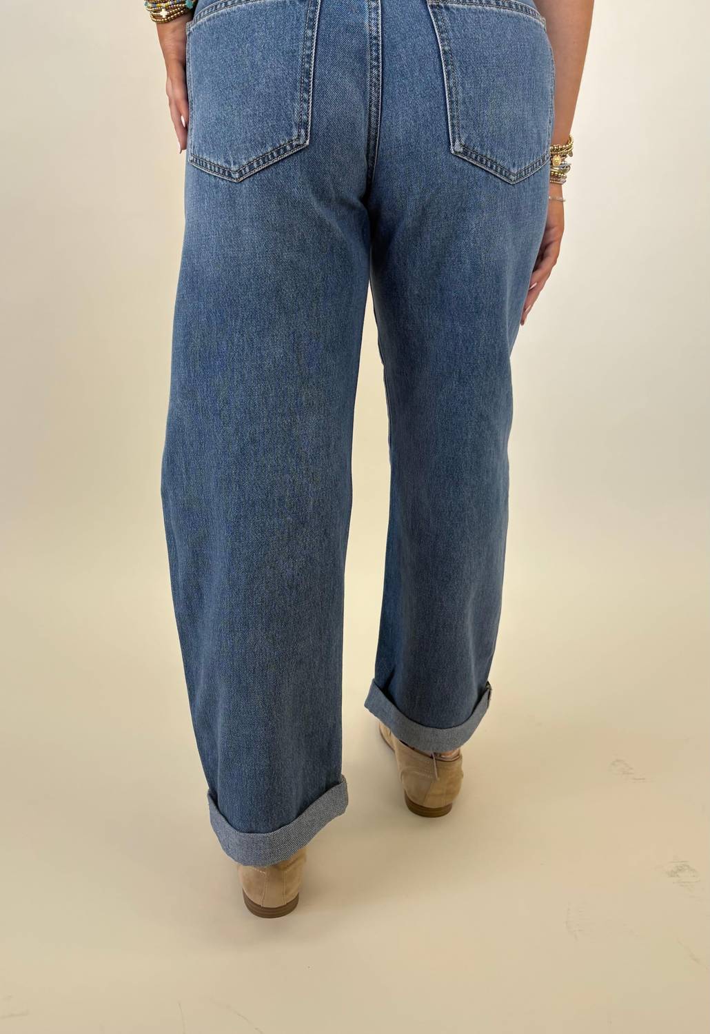 Pistola - Donny Rolled Hem Boyfriend Jeans