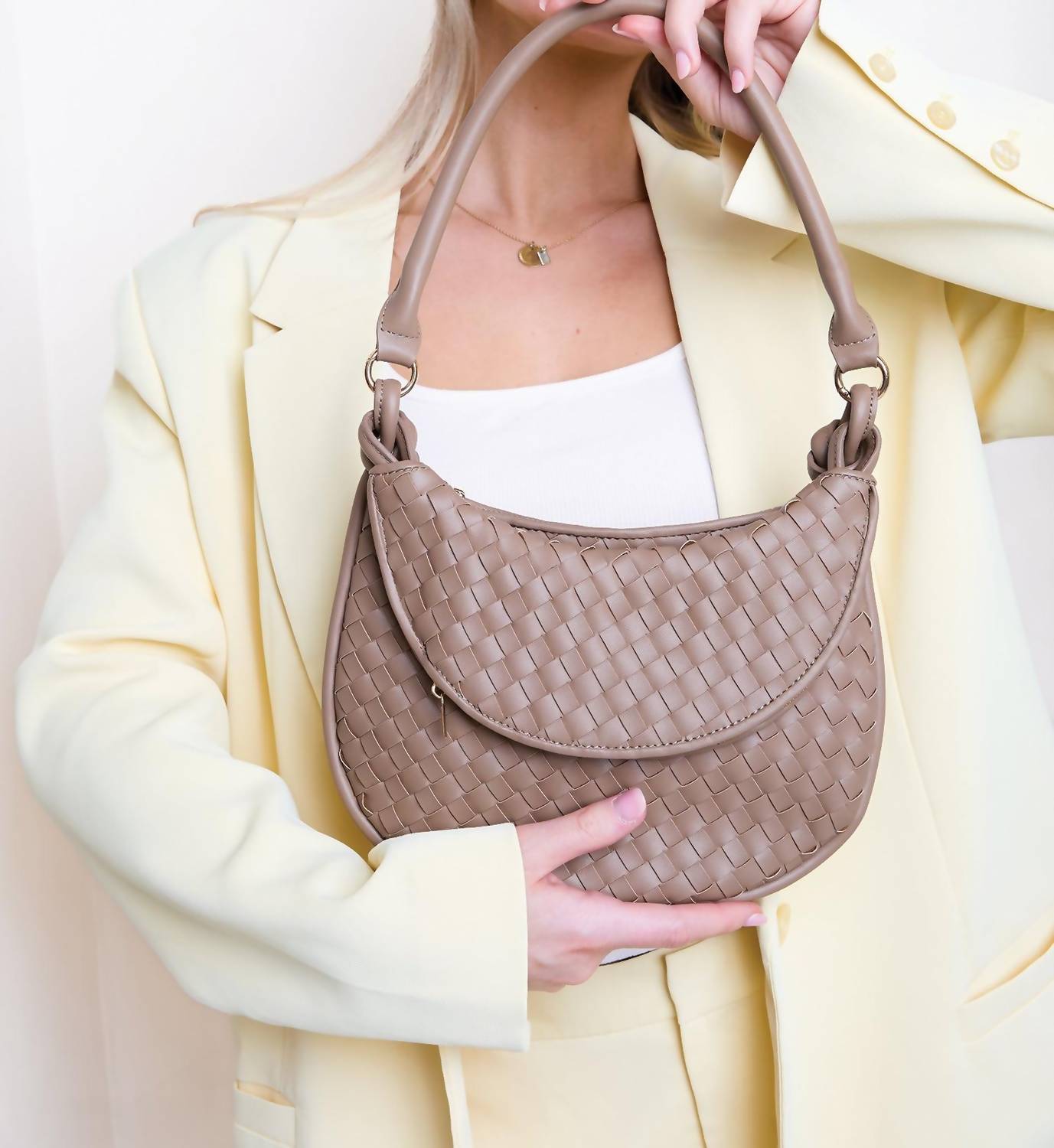 Jen & Co. - Kaylor Woven Crossbody W/ Pouch