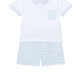 Deolinda - Boys Gingham Two-piece Short Set