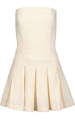 Bishop + Young - Women's Positano Linen Strapless Mini Dress