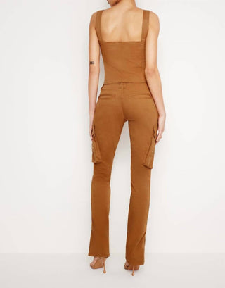 Good American - Twill Skinny Cargo Pant