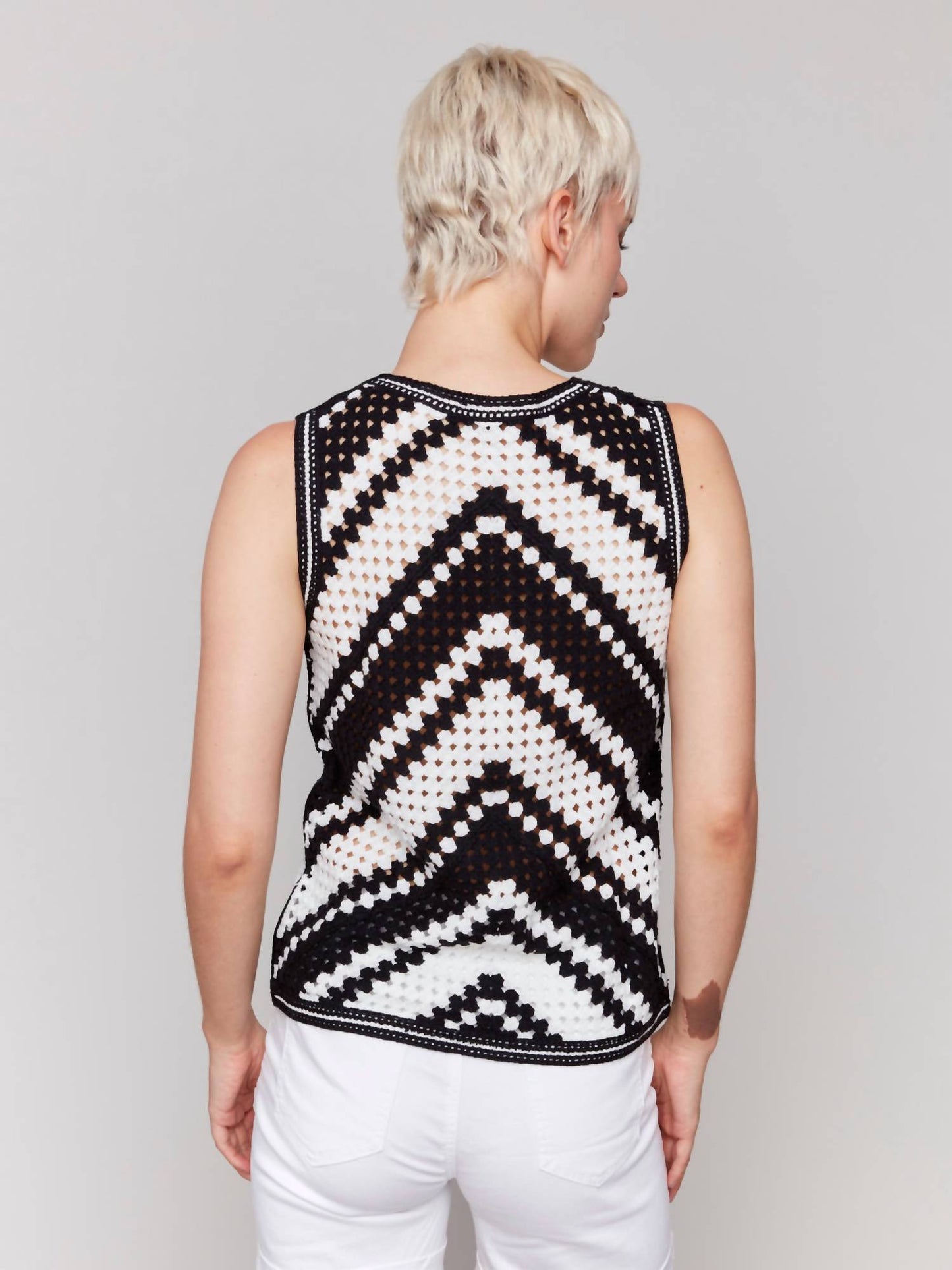 Charlie B - Crochet Sleeveless Top