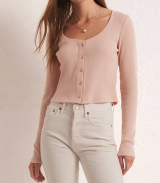 Z Supply - Ciana Cropped Waffle Top