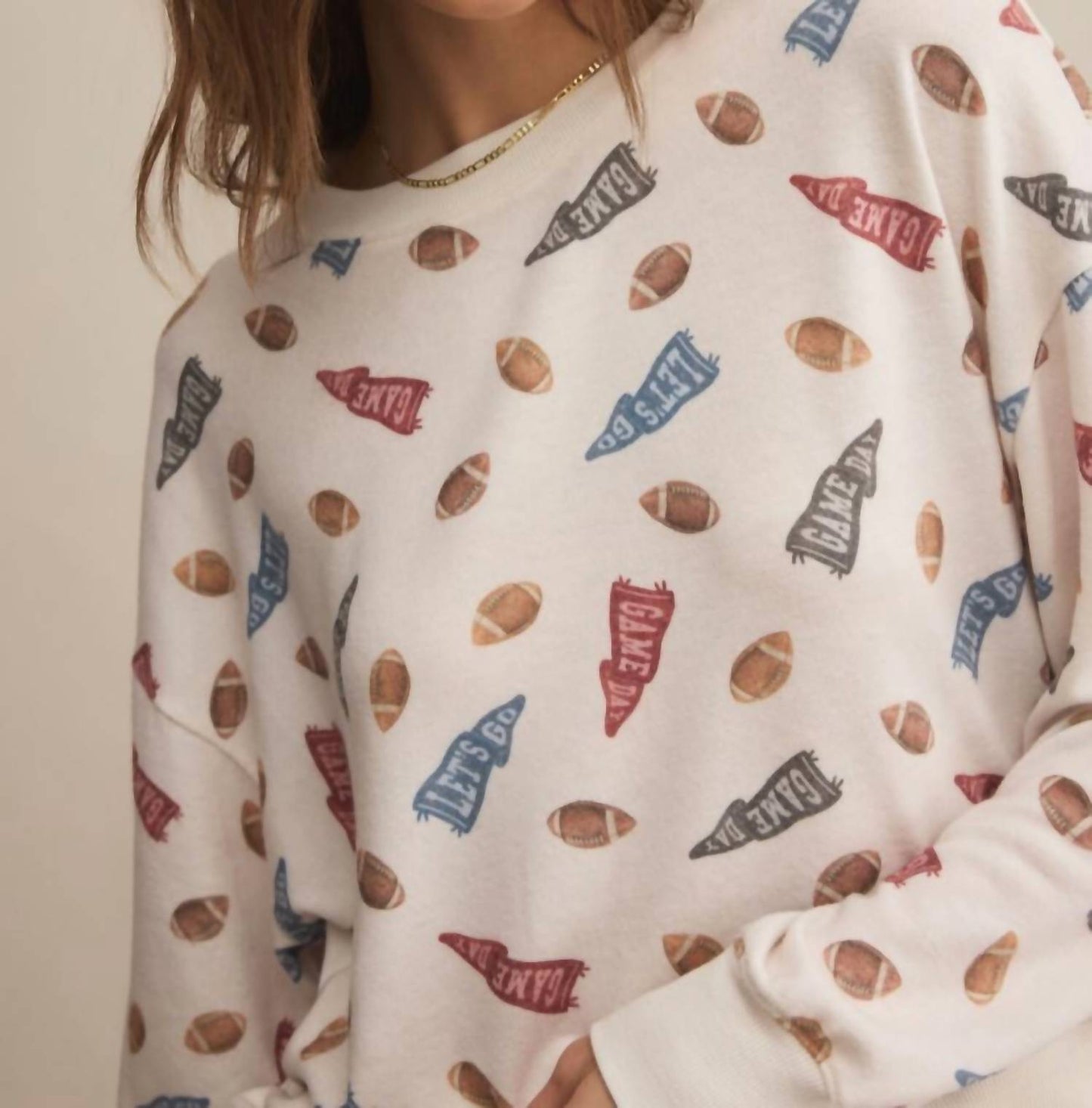 Z Supply - Elle Let's Go Long Sleeve Top