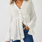 Free People - Miles Away Babydoll Top