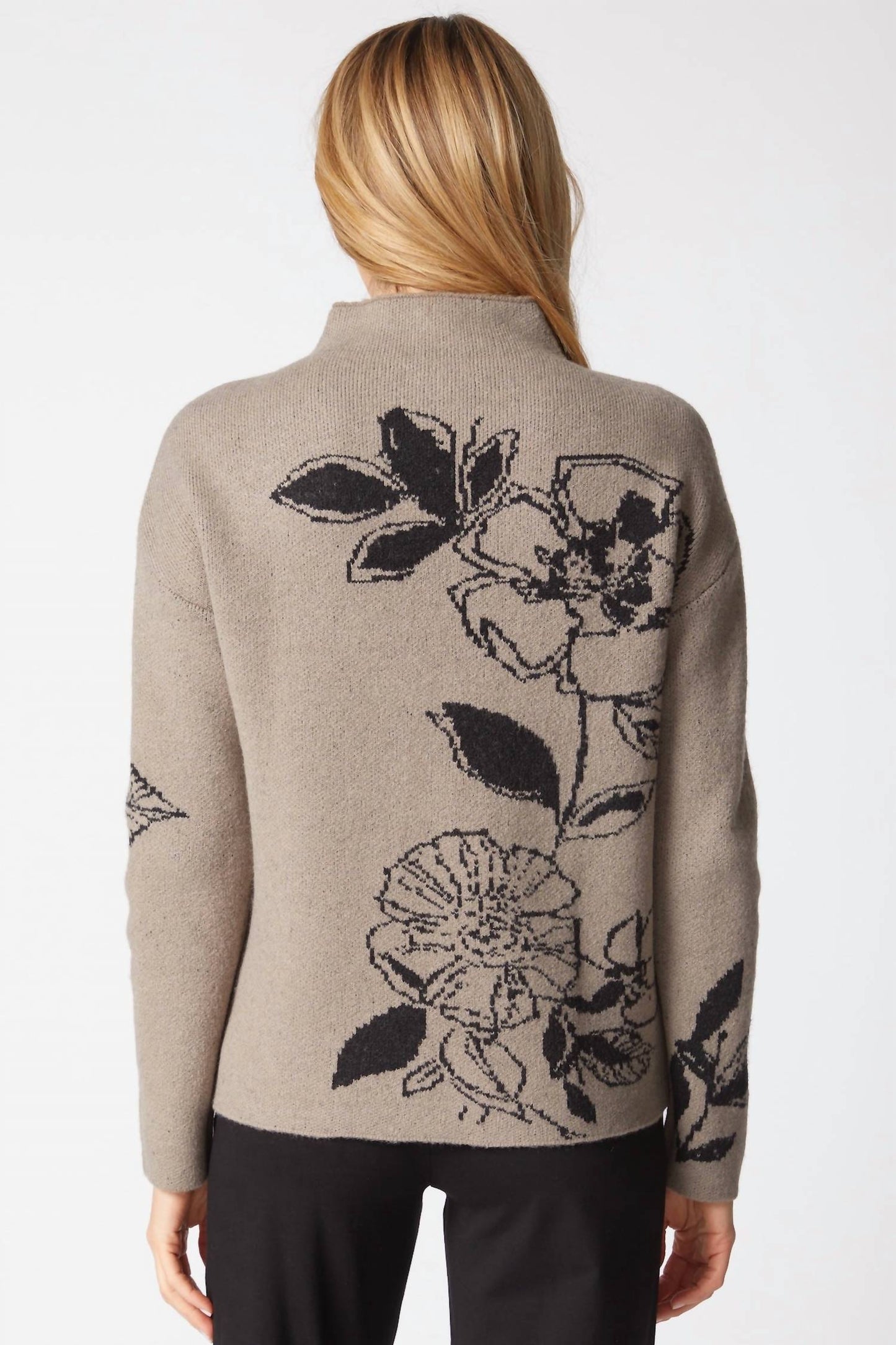 Habitat - Floral Foliage Pullover Sweater