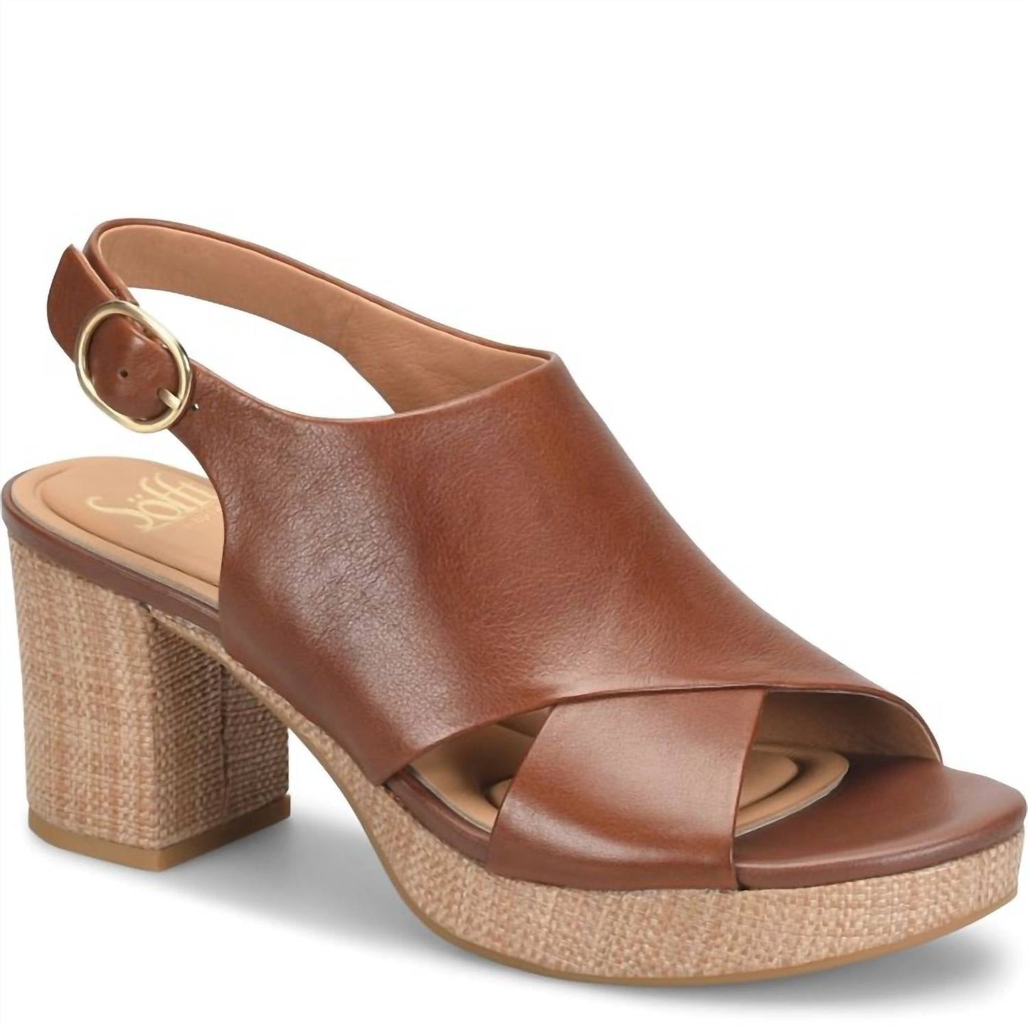 Sofft - Women's Liv Leather Platform Heel Sandals