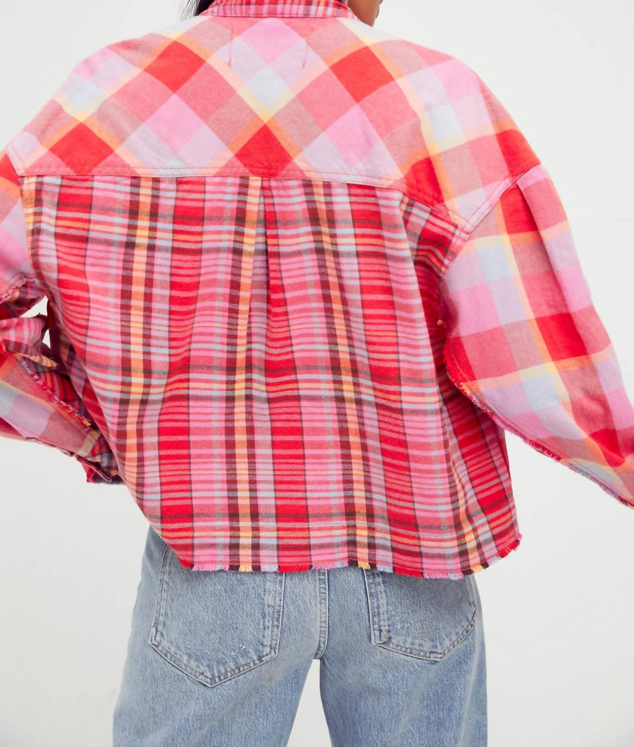 Free People - Emily Plaid Button-down Top