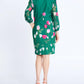 Zaalima Fashion - Long Sleeve Midi Viscose Column Plus Size Casual Dress