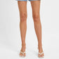 Risen - Crissy Side Slit Denim Shorts