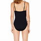 Profile By Gottex - Underwire Square-neck One Piece Swimsuit
