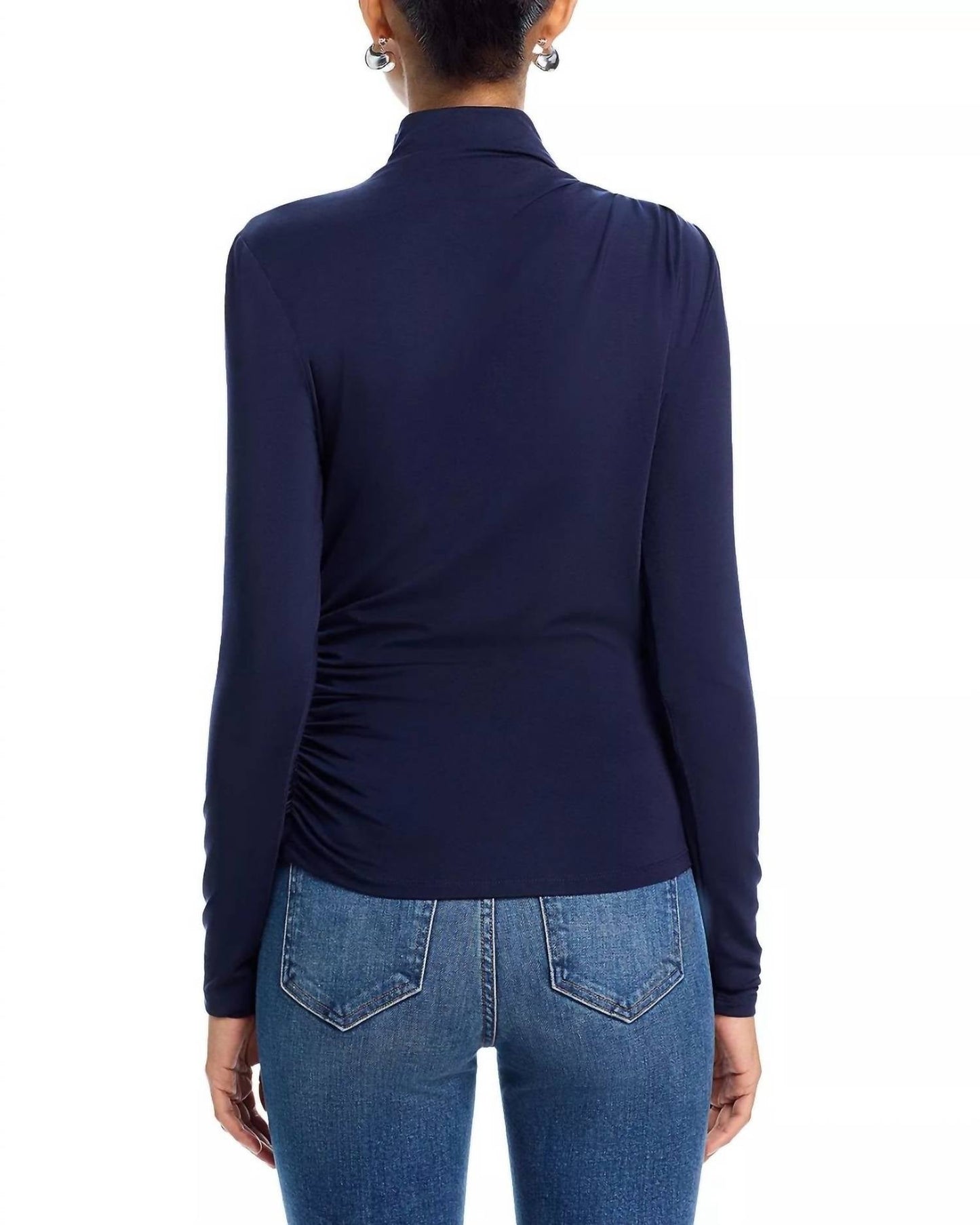 Veronica Beard - Mylie Long Sleeve Turtleneck Top