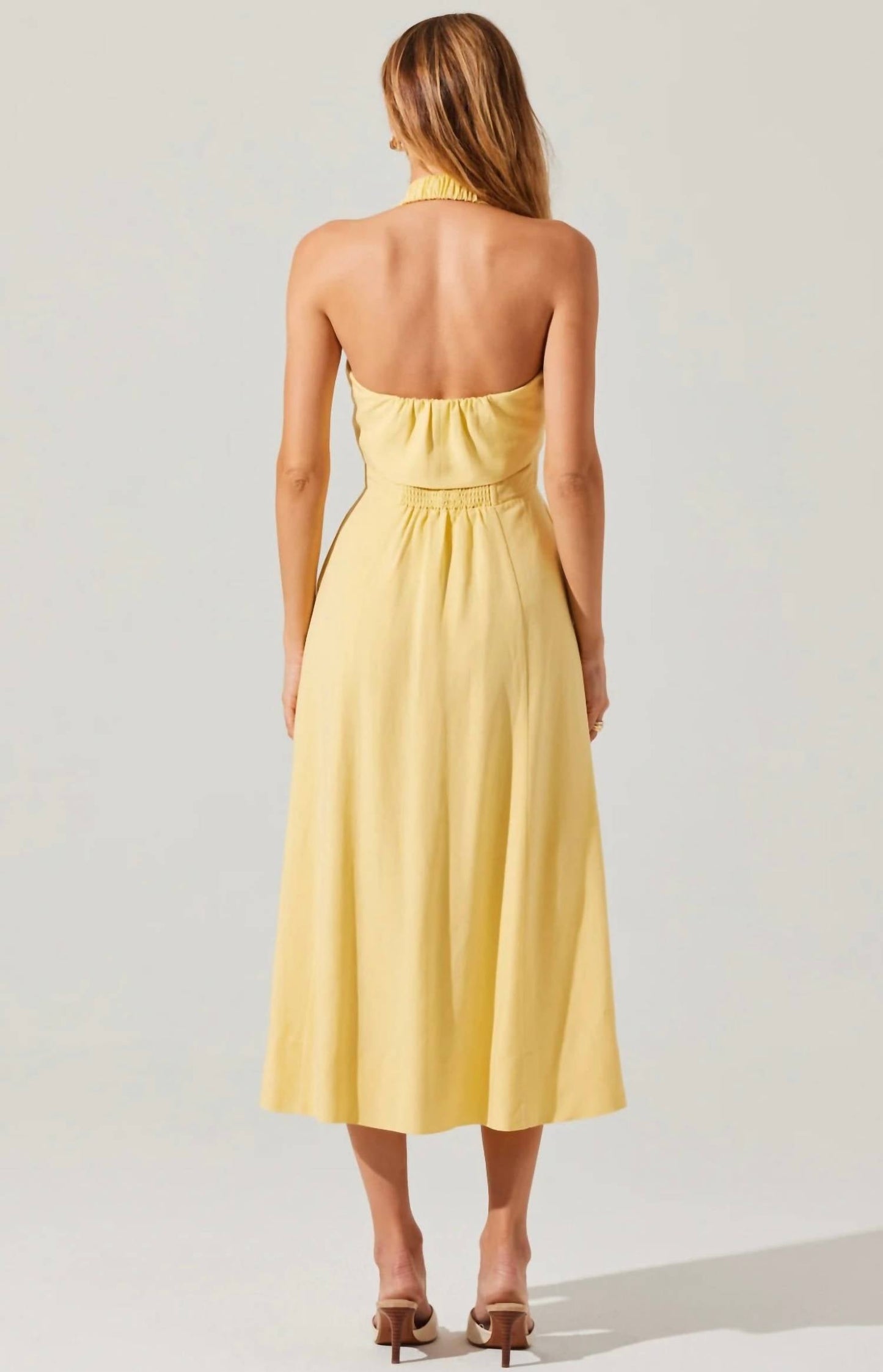 Astr - Katherine Halter Neck Dress