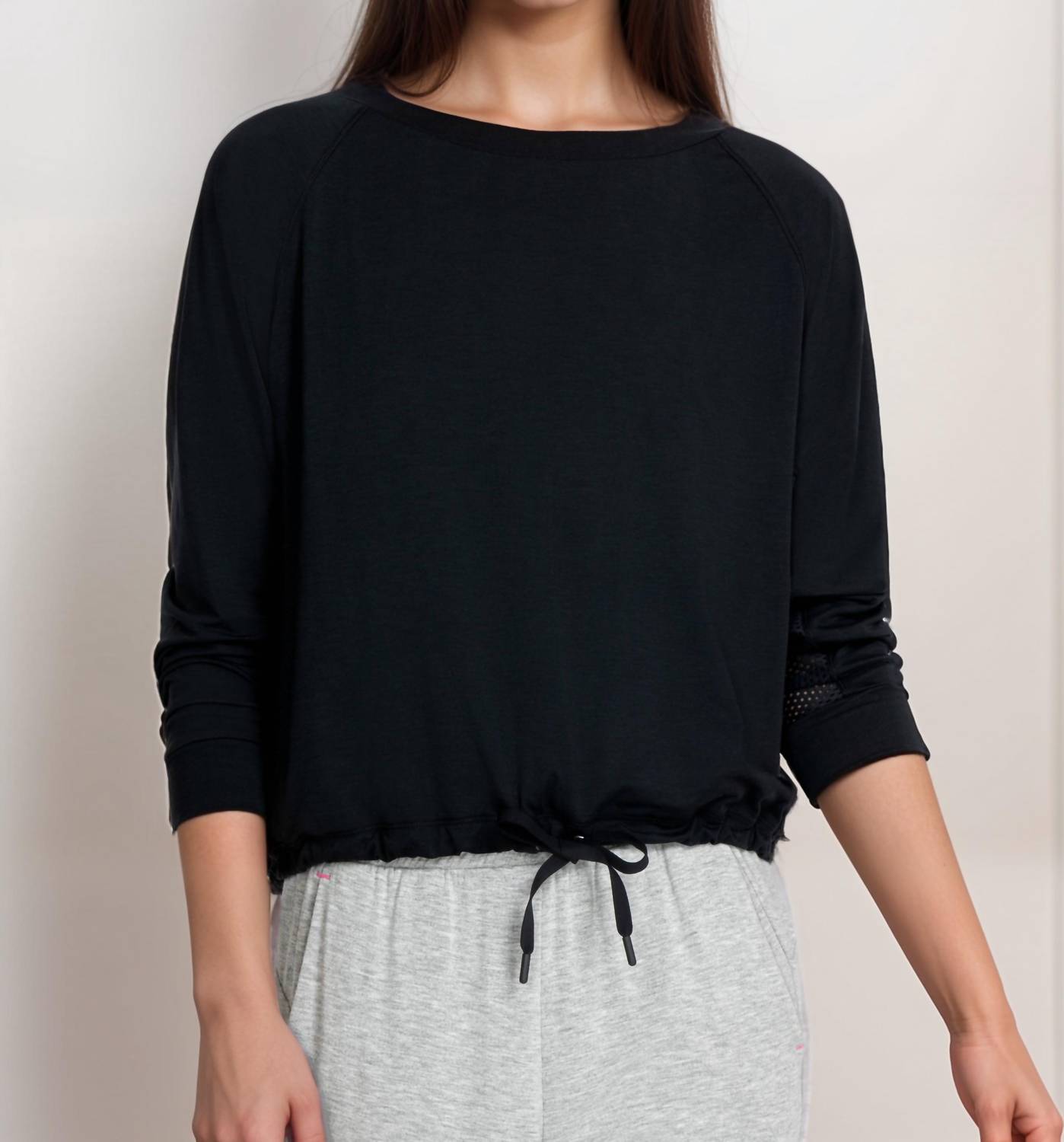 Johnny Was - Calme Effect Mesh Contrast Pullover
