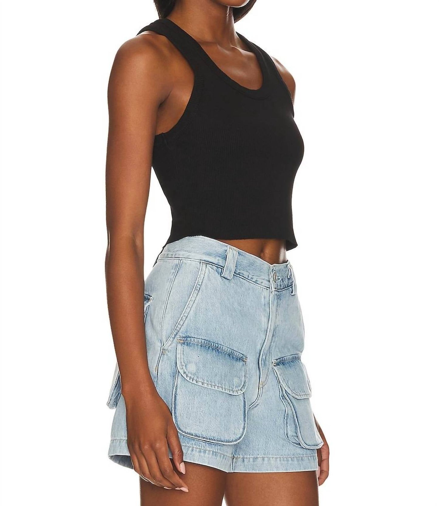 Agolde - Cropped Poppy Tank Top