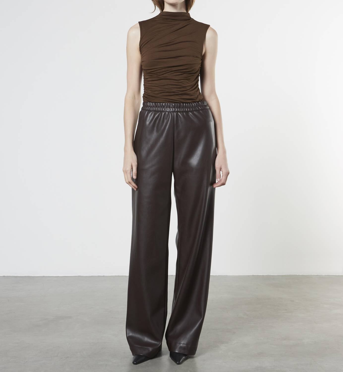 Enza Costa - SOFT LEATHER STRAIGHT LEG
