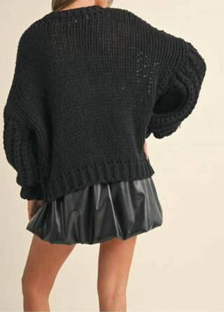Klesis - Chunky Knit Oversized Cardigan