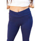 Julia Rose - Nadia Crossover Full Length Leggings with Pockets