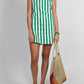 Aureum - Striped Mini Dress