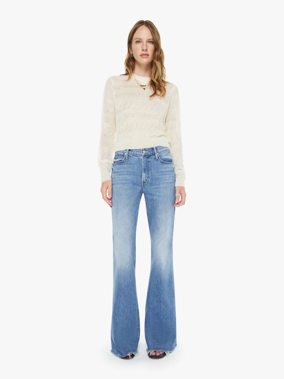 Mother - Doozy Fray High Rise Flare Jeans